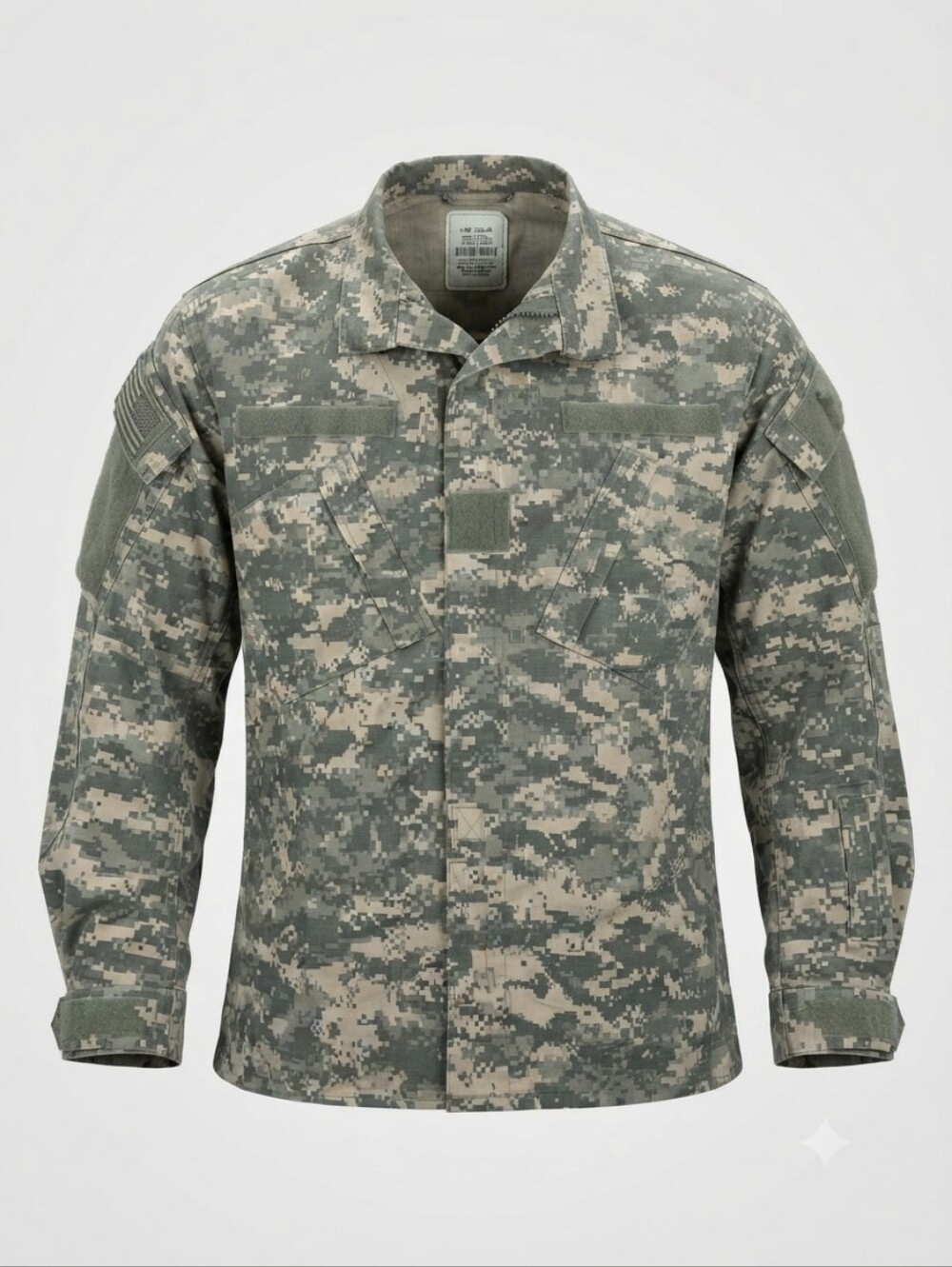 NWT US Army ACU Coat Large Regular Digital Camo Gorpcore